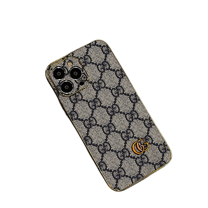 Gucci-inspired fine monogram phone case for iPhone