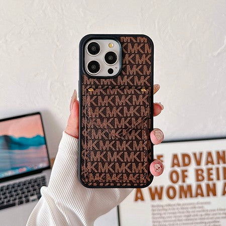 Michael Kors-inspired all-over letter pattern iPhone case