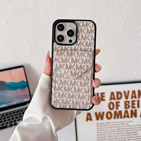 Michael Kors-inspired all-over letter pattern iPhone case