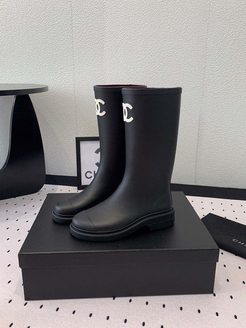 Rain Boot Black For Women's
