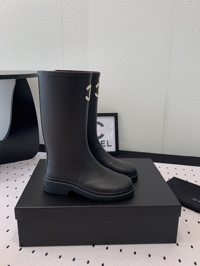 Rain Boot Black For Women's