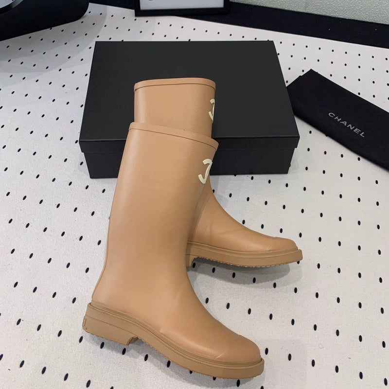 Rain Boot Beige For Women's
