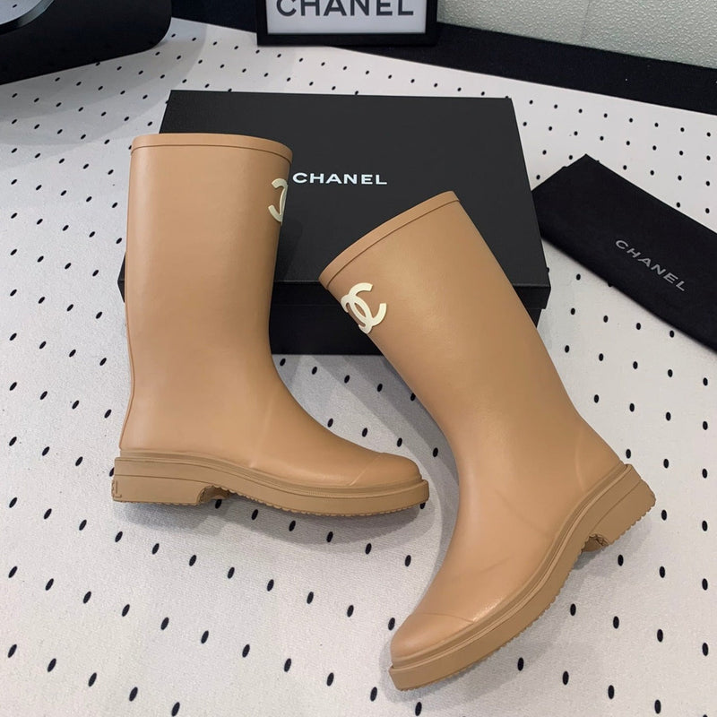Rain Boot Beige For Women's