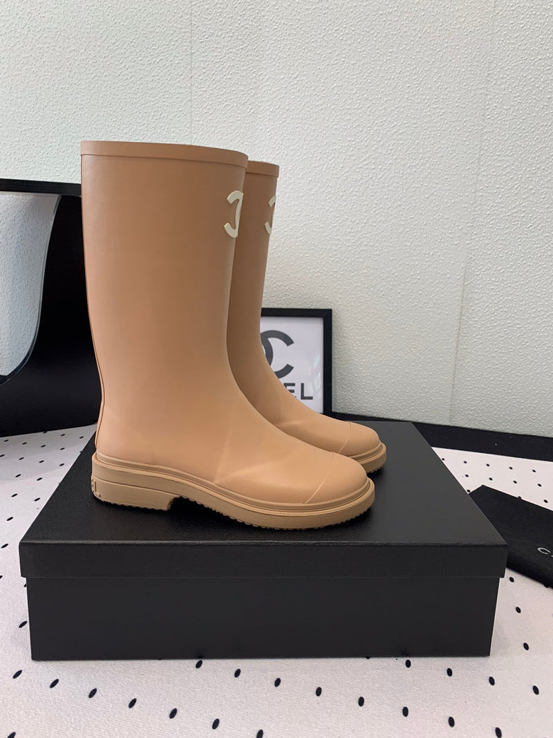 Rain Boot Beige For Women's