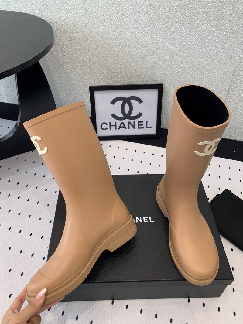 Rain Boot Beige For Women's