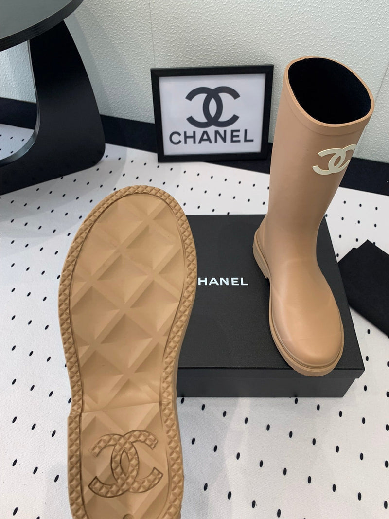 Rain Boot Beige For Women's