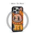 Labubu-inspired character shape iPhone case