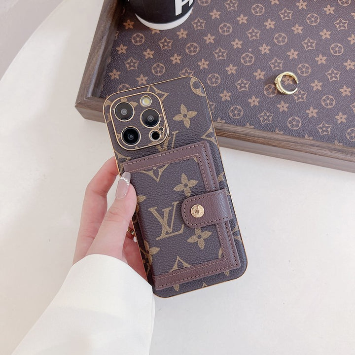 Classic color card bag iPhone case