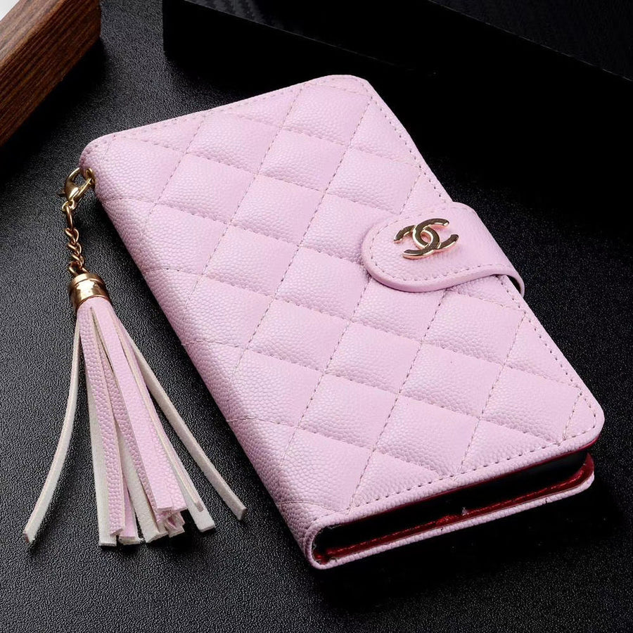 Louis Vuitton-inspired phone bag case for iPhone with card holder
