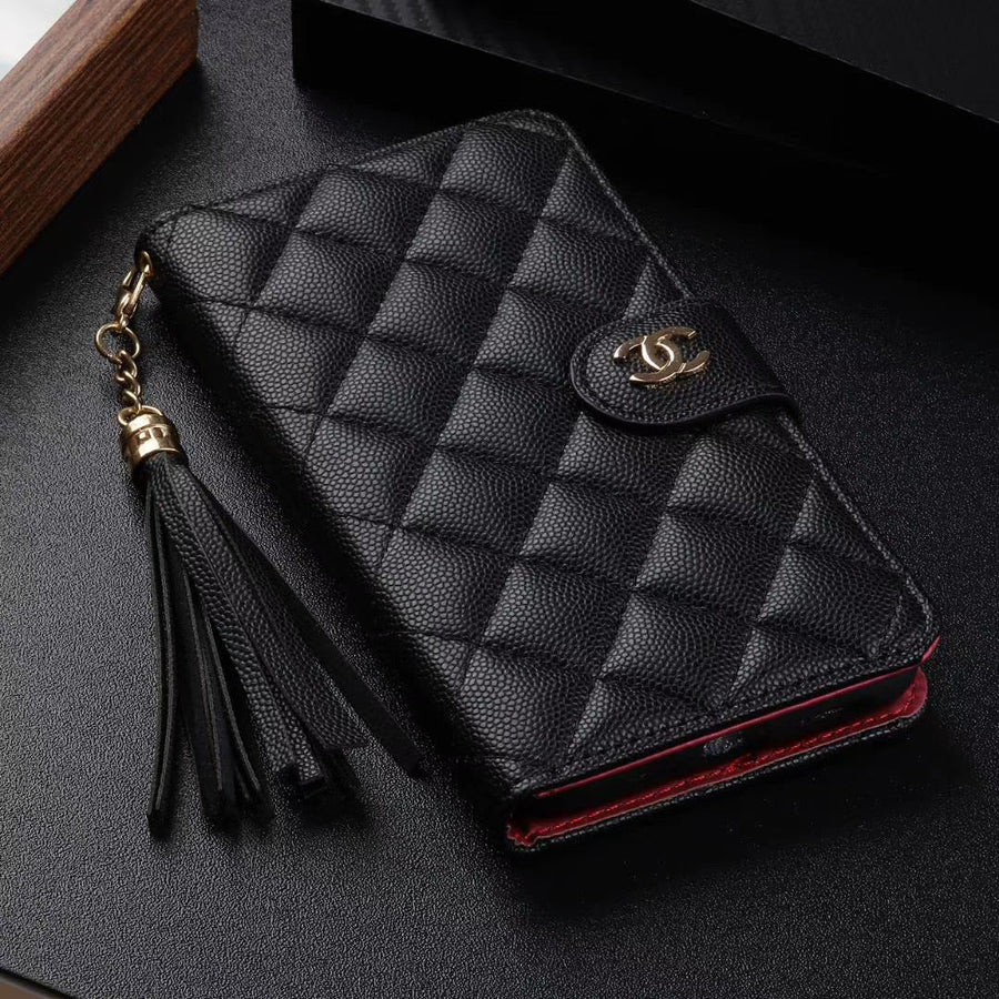 Louis Vuitton-inspired phone bag case for iPhone with card holder