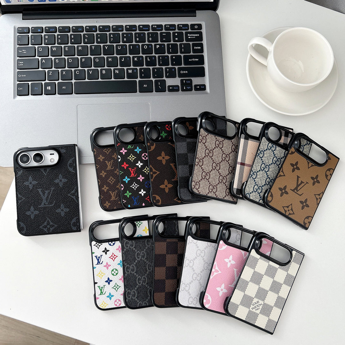 Designer Inspired Monogram iPhone 18 Air Case