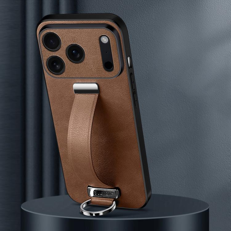 Leather texture skin feel phone case for iPhone 17 / 16 / 15 / 14