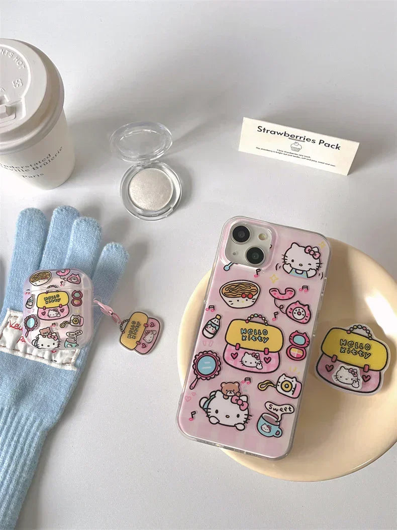 Hello Kitty-inspired character collage case for iPhone 12