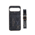 Louis Vuitton-inspired Google Pixel phone case with crossbody strap