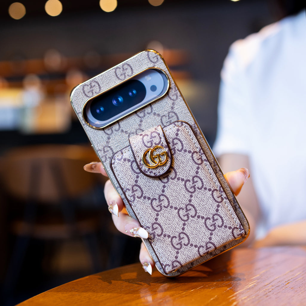 Gucci-inspired Google Pixel phone case with strap