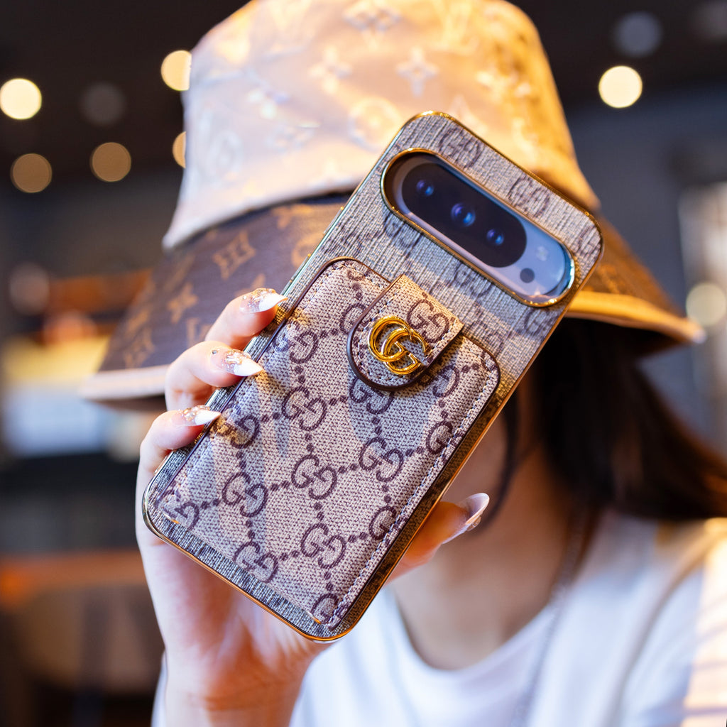 Gucci-inspired Google Pixel phone case with strap