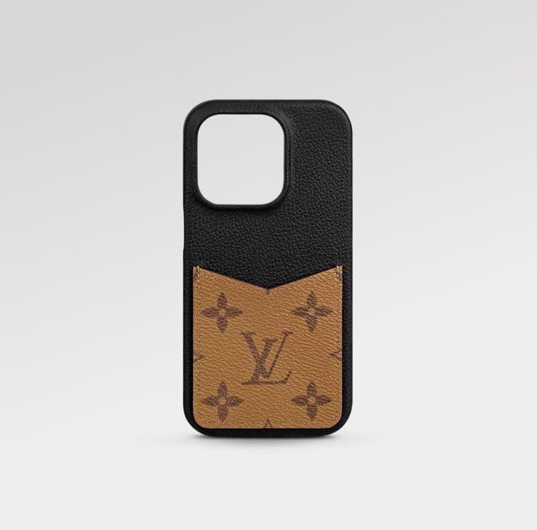 Leather card slot case for iPhone