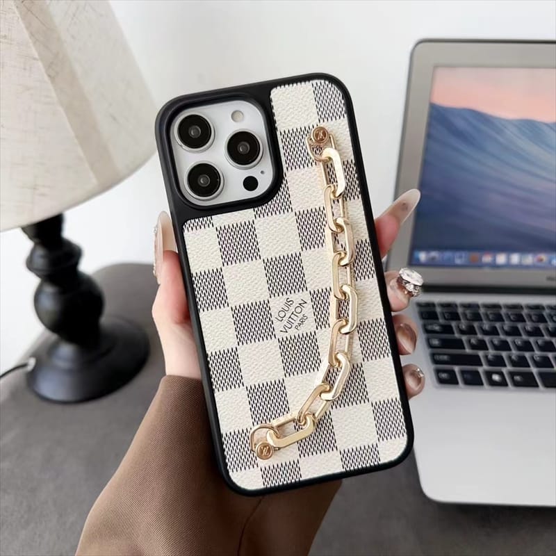 Louis Vuitton-inspired monogram protective case for iPhone