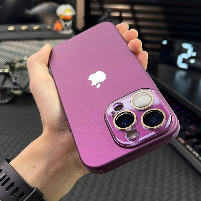Frosted hard case for iPhone