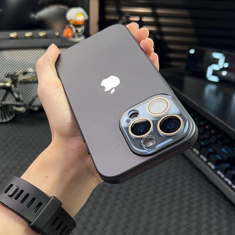Frosted hard case for iPhone