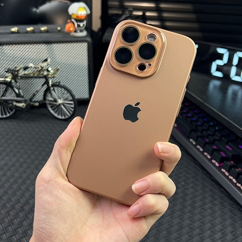 Frosted hard case for iPhone