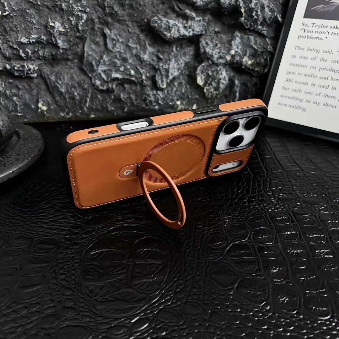 Invisible stand phone case for iPhone 17 / 16 / 15 / 14