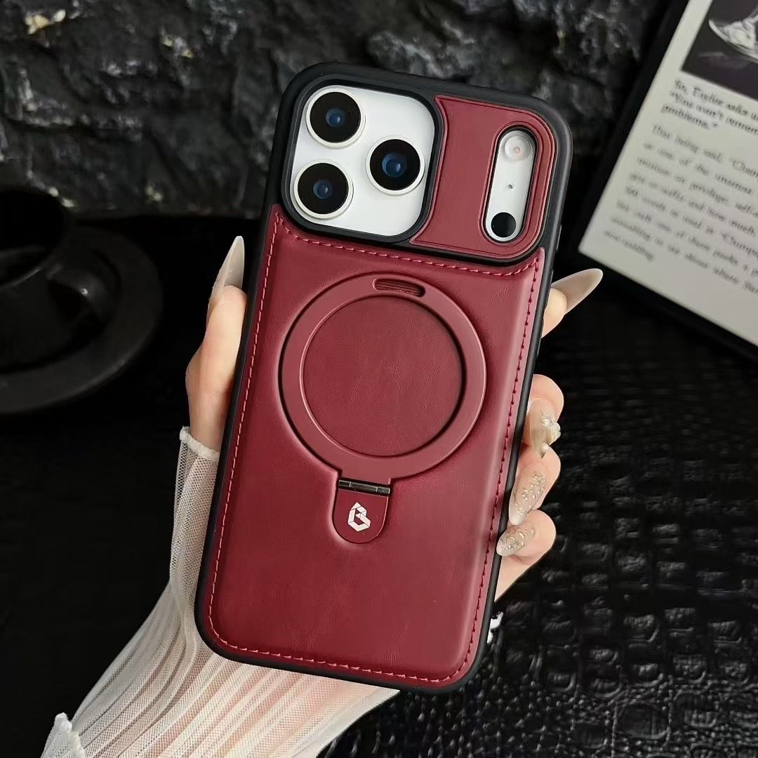 Invisible stand phone case for iPhone 17 / 16 / 15 / 14