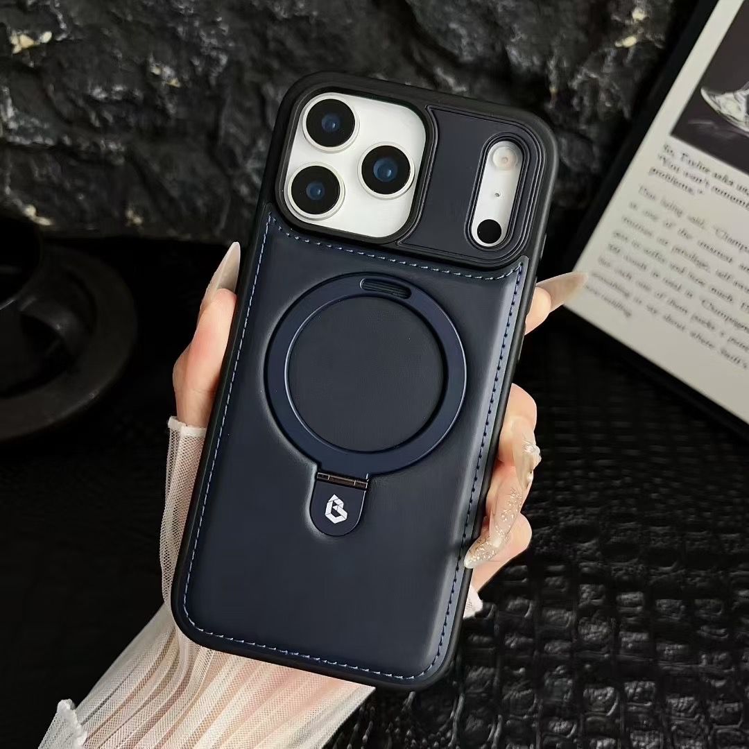 Invisible stand phone case for iPhone 17 / 16 / 15 / 14
