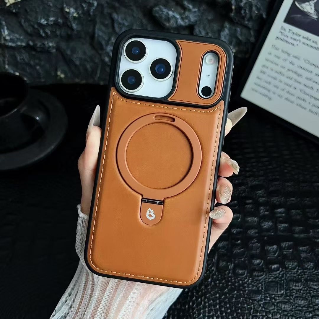 Invisible stand phone case for iPhone 17 / 16 / 15 / 14