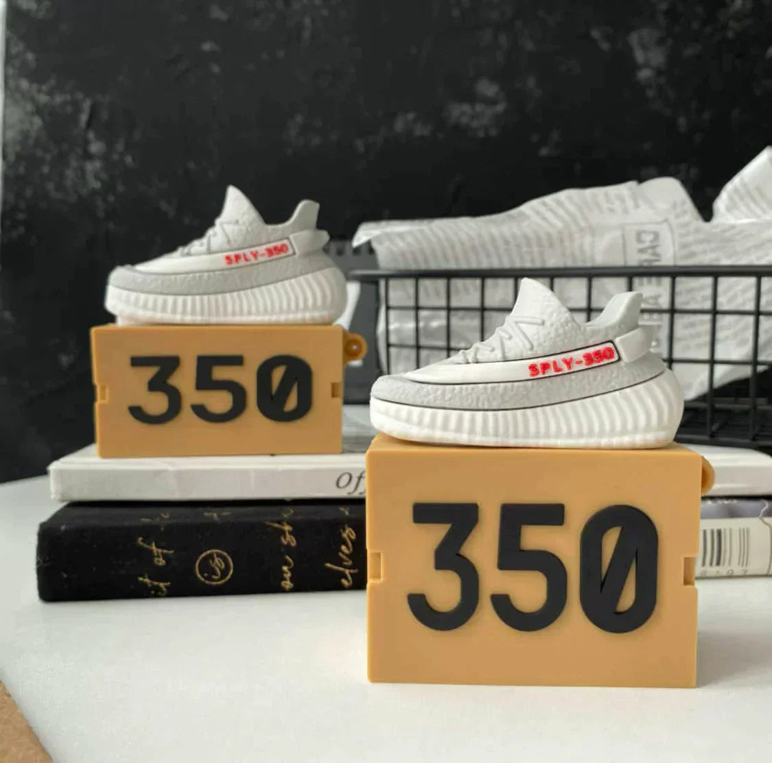 Adidas-inspired sneaker and shoebox AirPods case