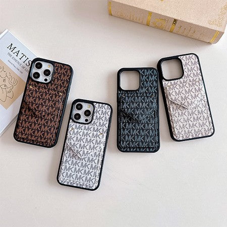 Michael Kors-inspired all-over letter pattern iPhone case