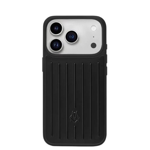 Rimowa-inspired metallic hard shell case for iPhone