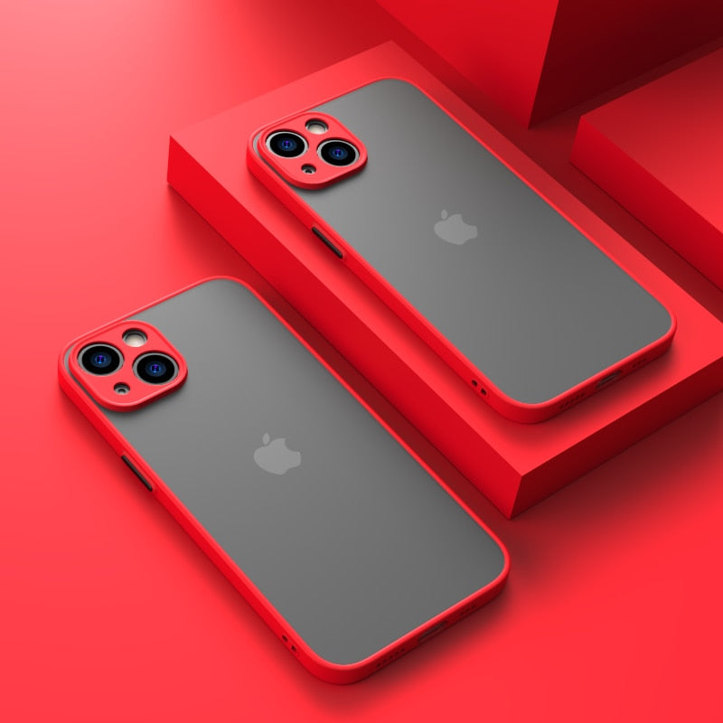 Transparent silicone iPhone case