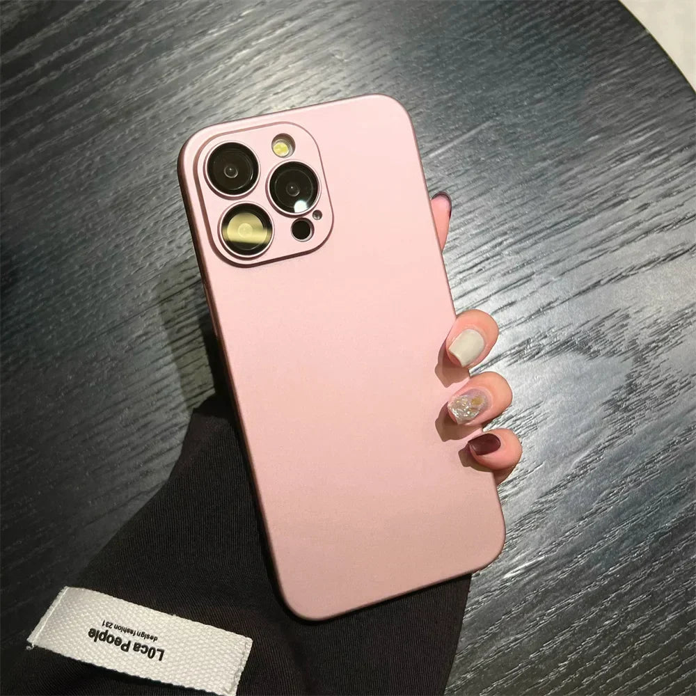Matte slim iPhone case