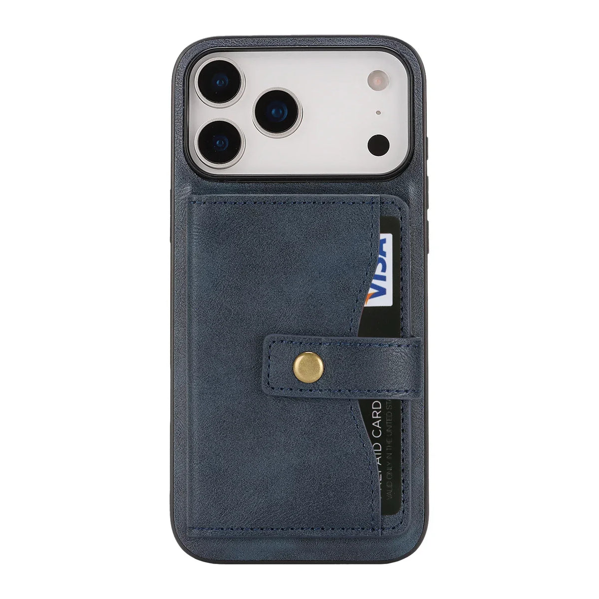 Leather phone case wallet cash card holder for iPhone 17 / 16 / 15 / 14