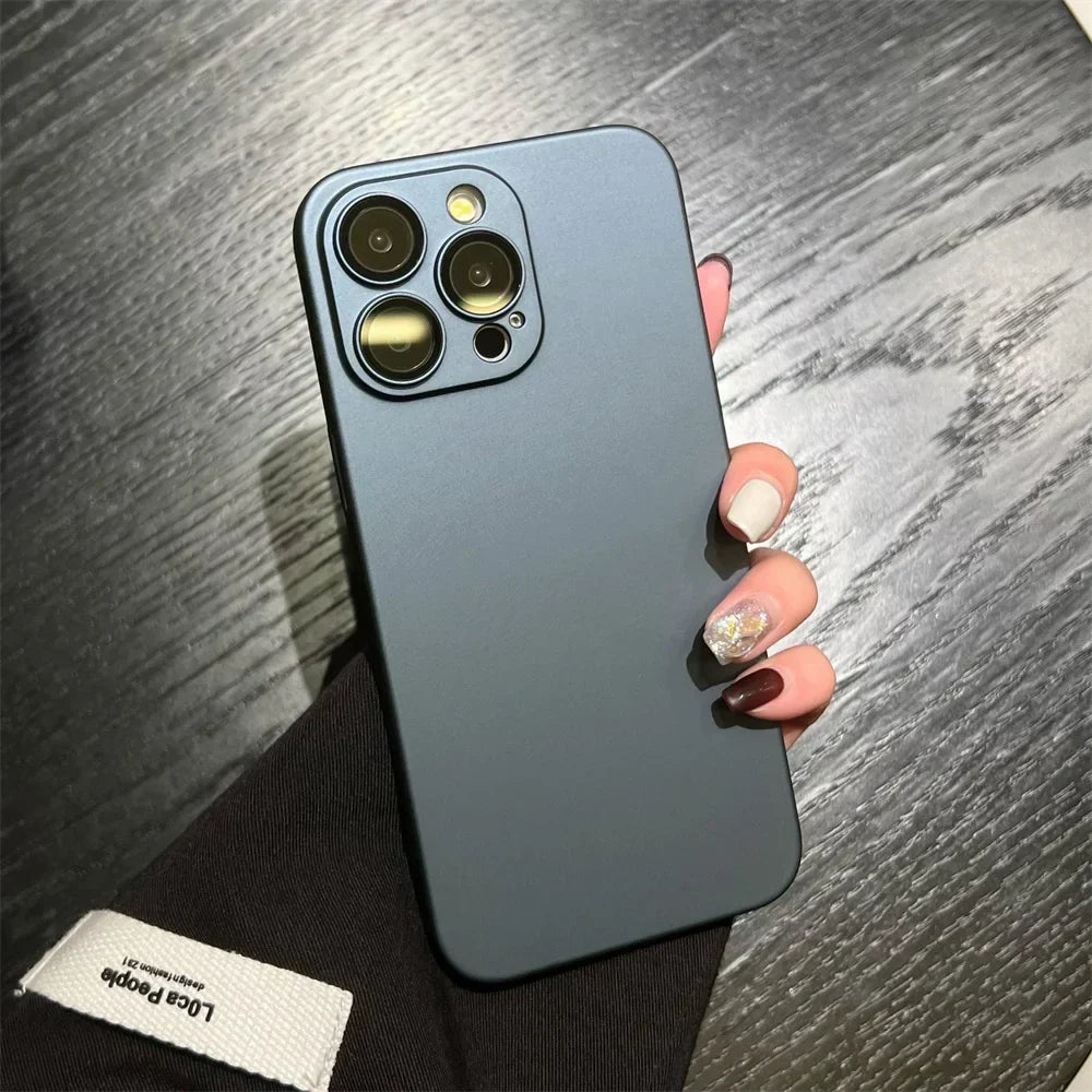 Matte slim iPhone case