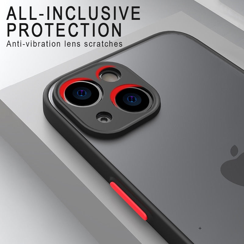Transparent silicone iPhone case