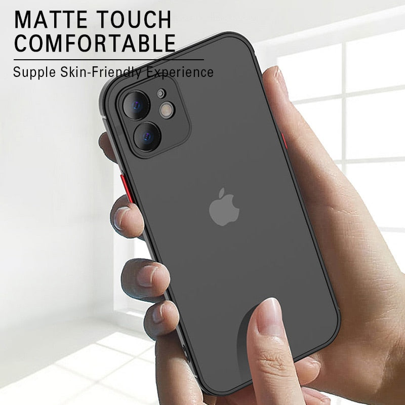 Transparent silicone iPhone case