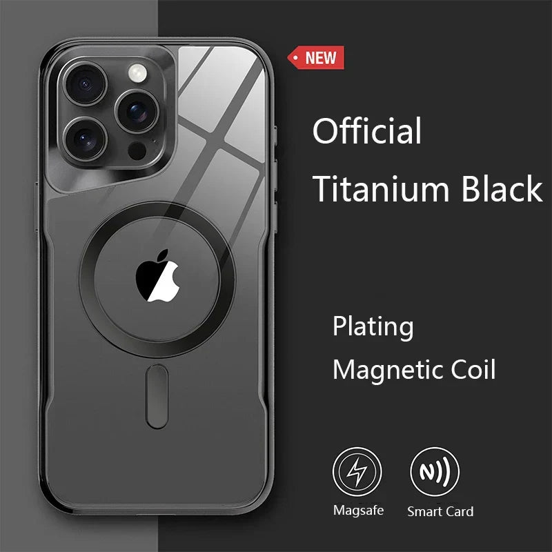 Electroplated magnetic iPhone case