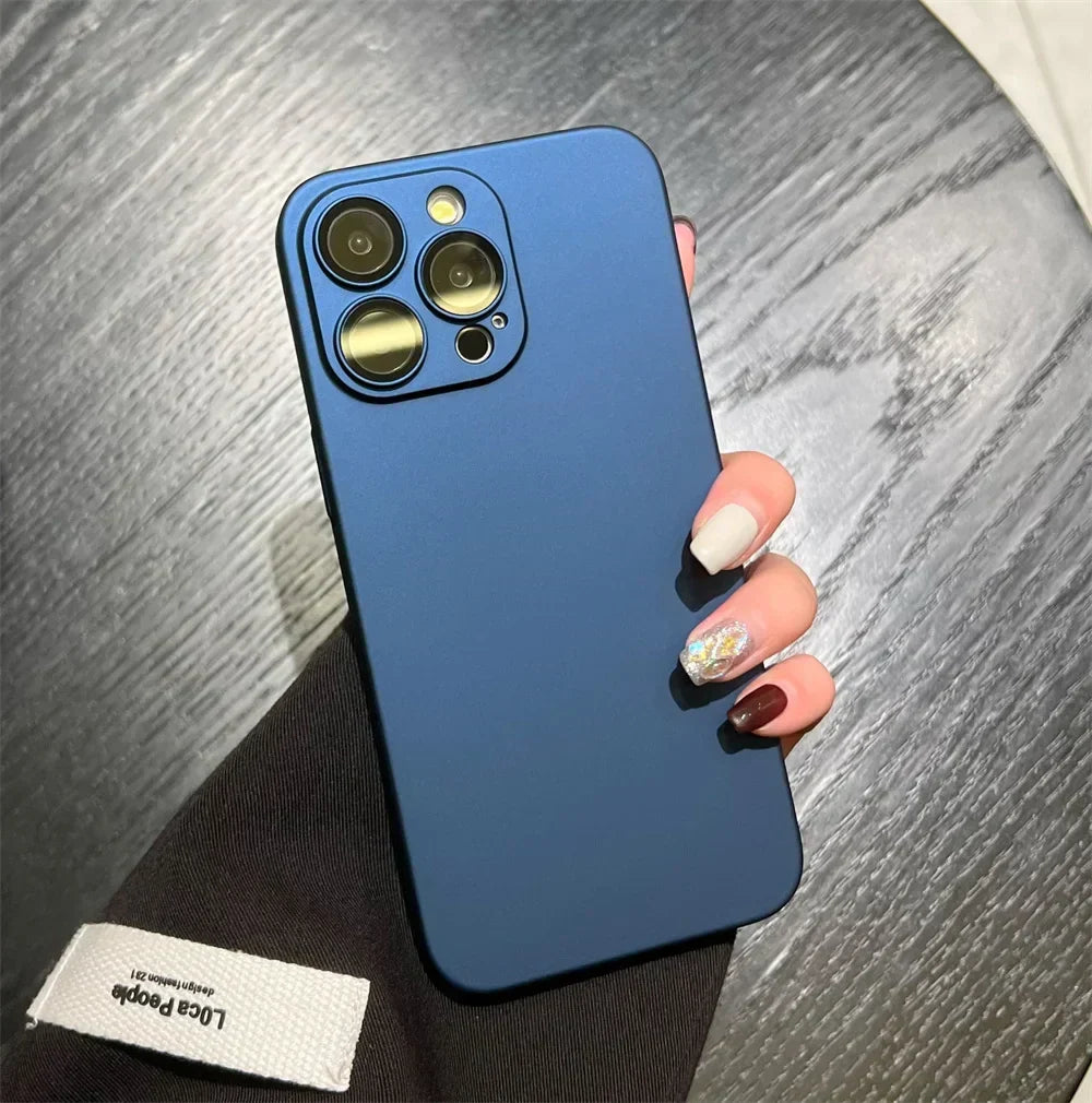 Matte slim iPhone case