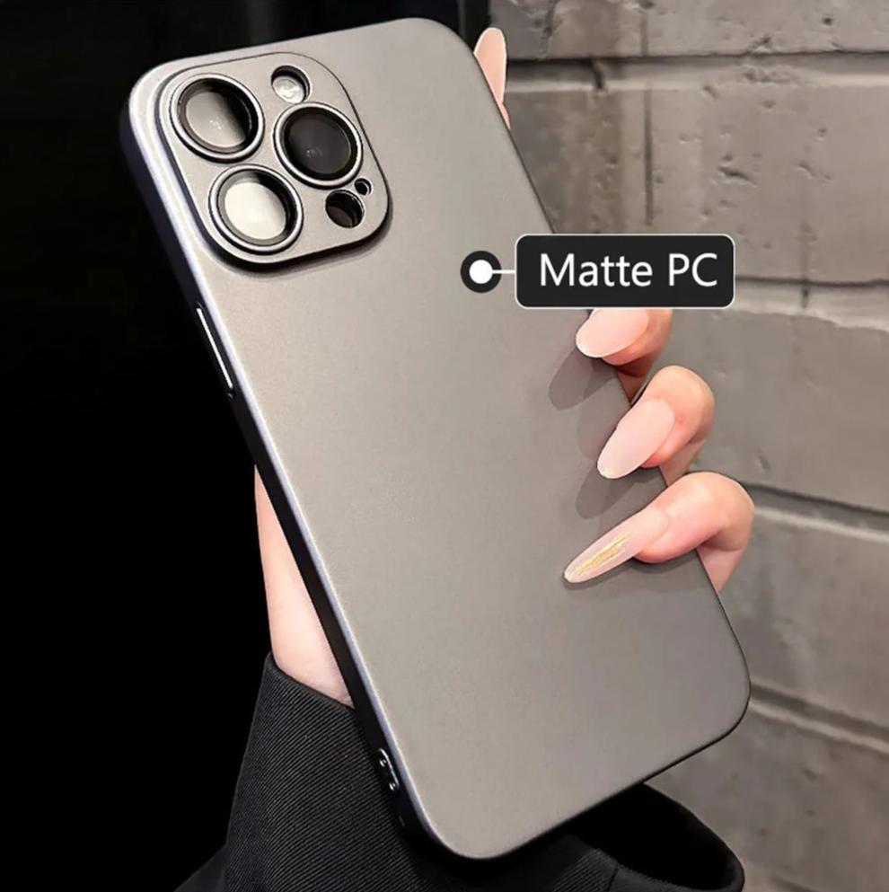 Matte slim iPhone case