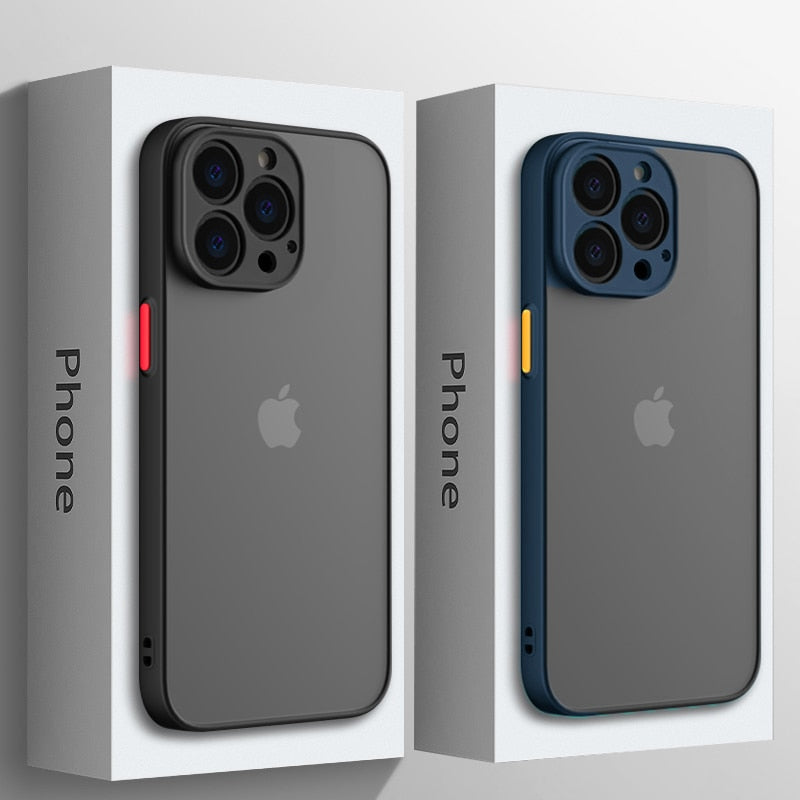 Transparent silicone iPhone case