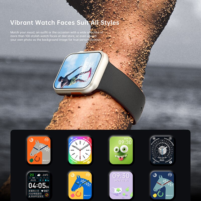 Ultra 8 smartwatch with NFC