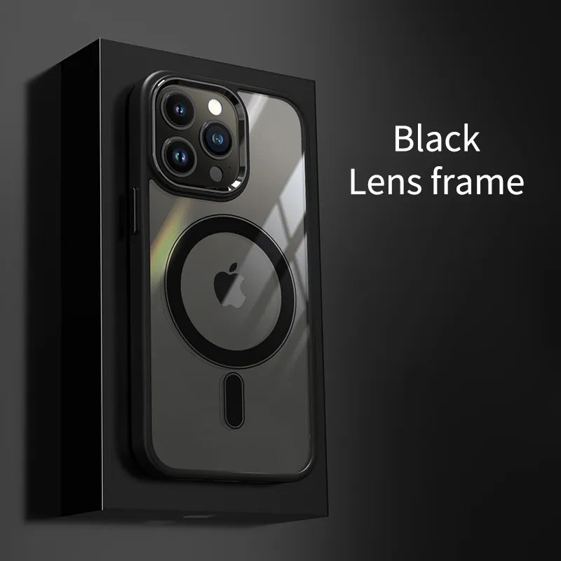 Clear magnetic iPhone case