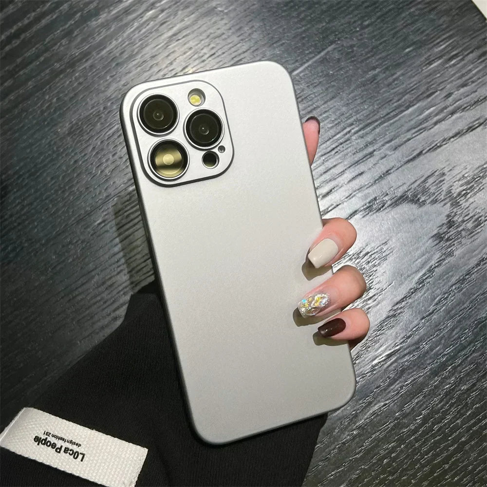 Matte slim iPhone case