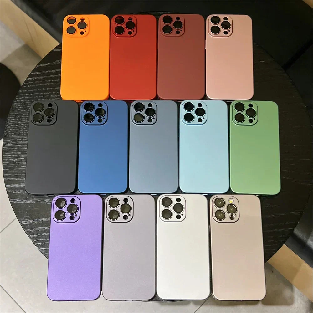 Matte slim iPhone case