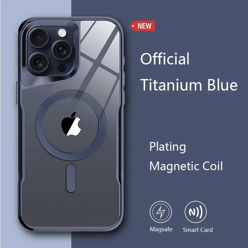 Electroplated magnetic iPhone case