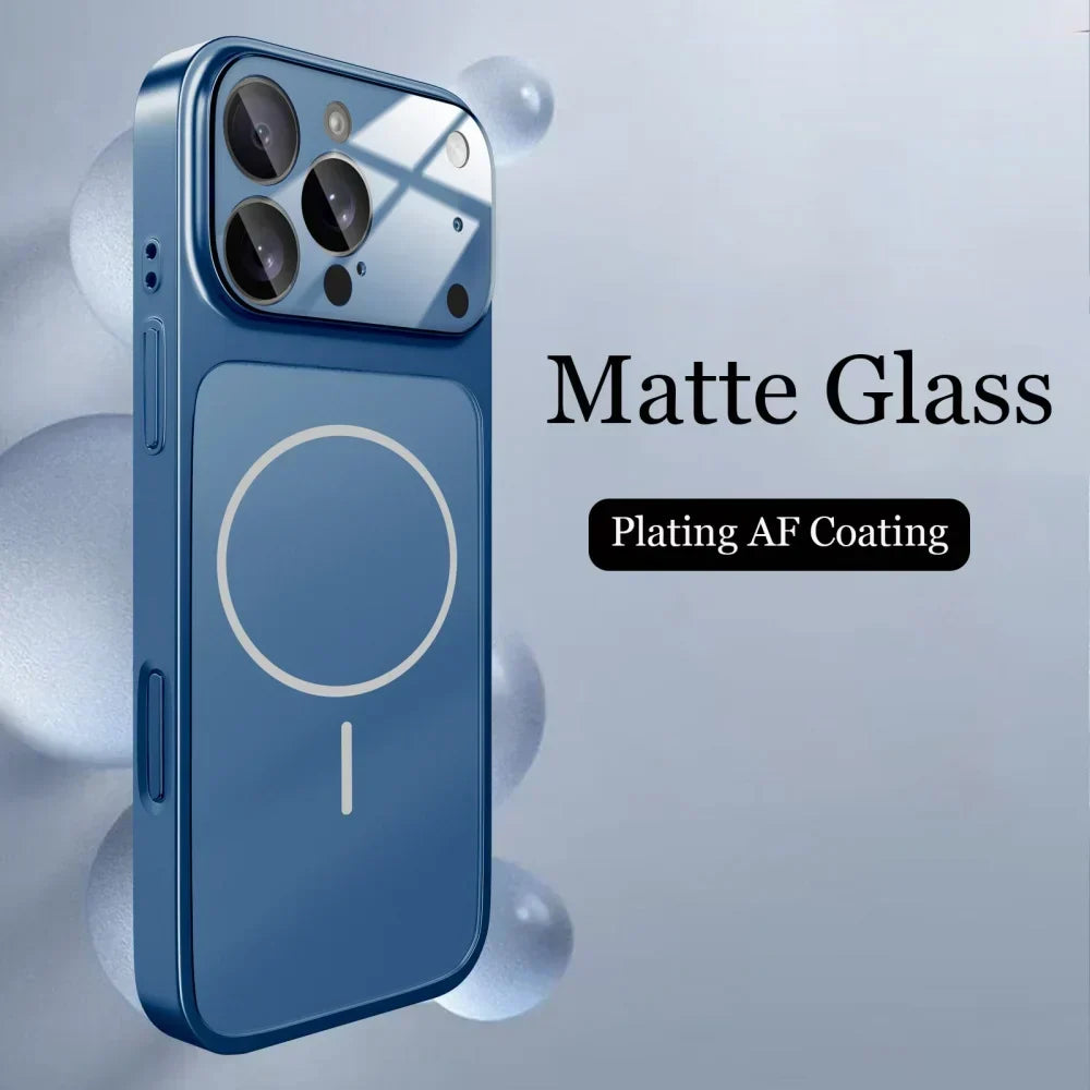 Magnetic iPhone case with camera cover