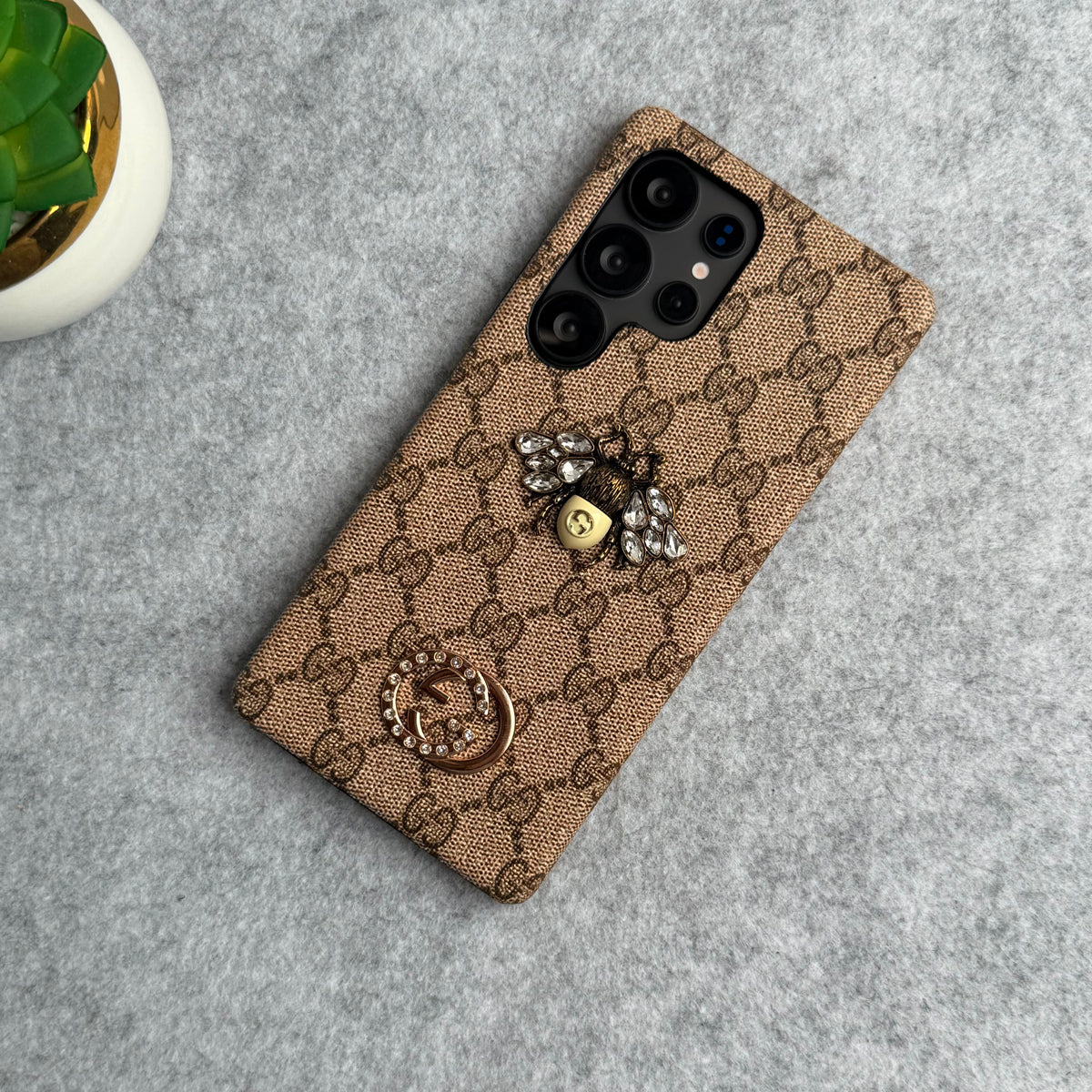 Gucci-inspired 3D bee design case for Samsung Galaxy