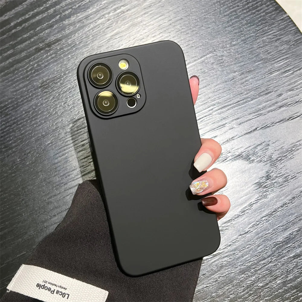Matte slim iPhone case